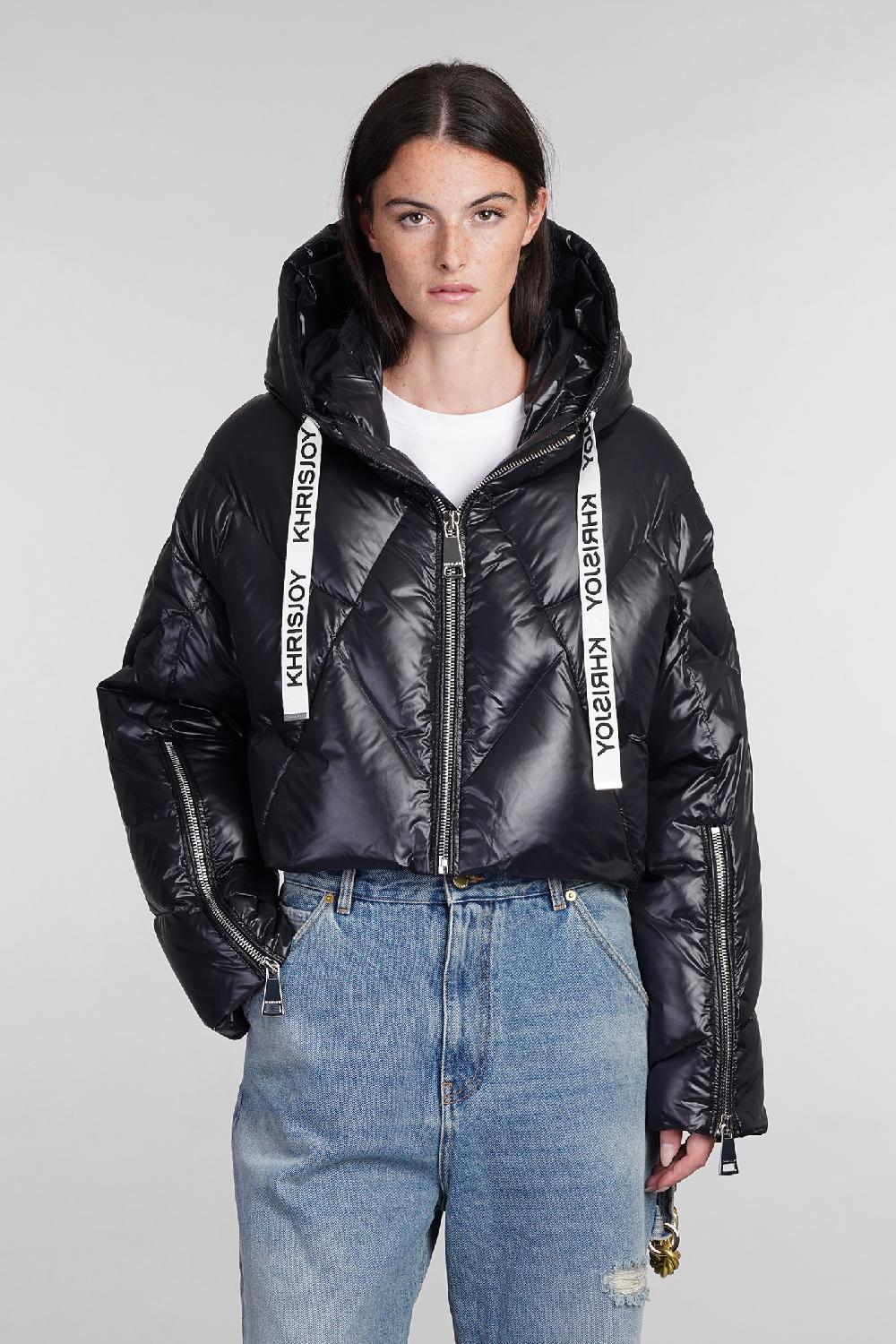Deliberti Khrisjoy Piumino in poliammide nera cod. 405120 - Deliberti The Luxury Shopping Fino Al -60%