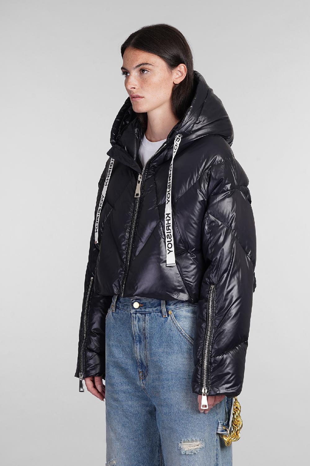 Deliberti Khrisjoy Piumino in poliammide nera cod. 405120 - Deliberti The Luxury Shopping Fino Al -60%