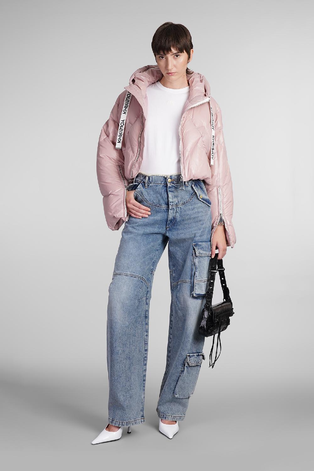 Deliberti Khrisjoy Piumino in poliammide rosa cod. 406380 - Deliberti The Luxury Shopping Shopping Online