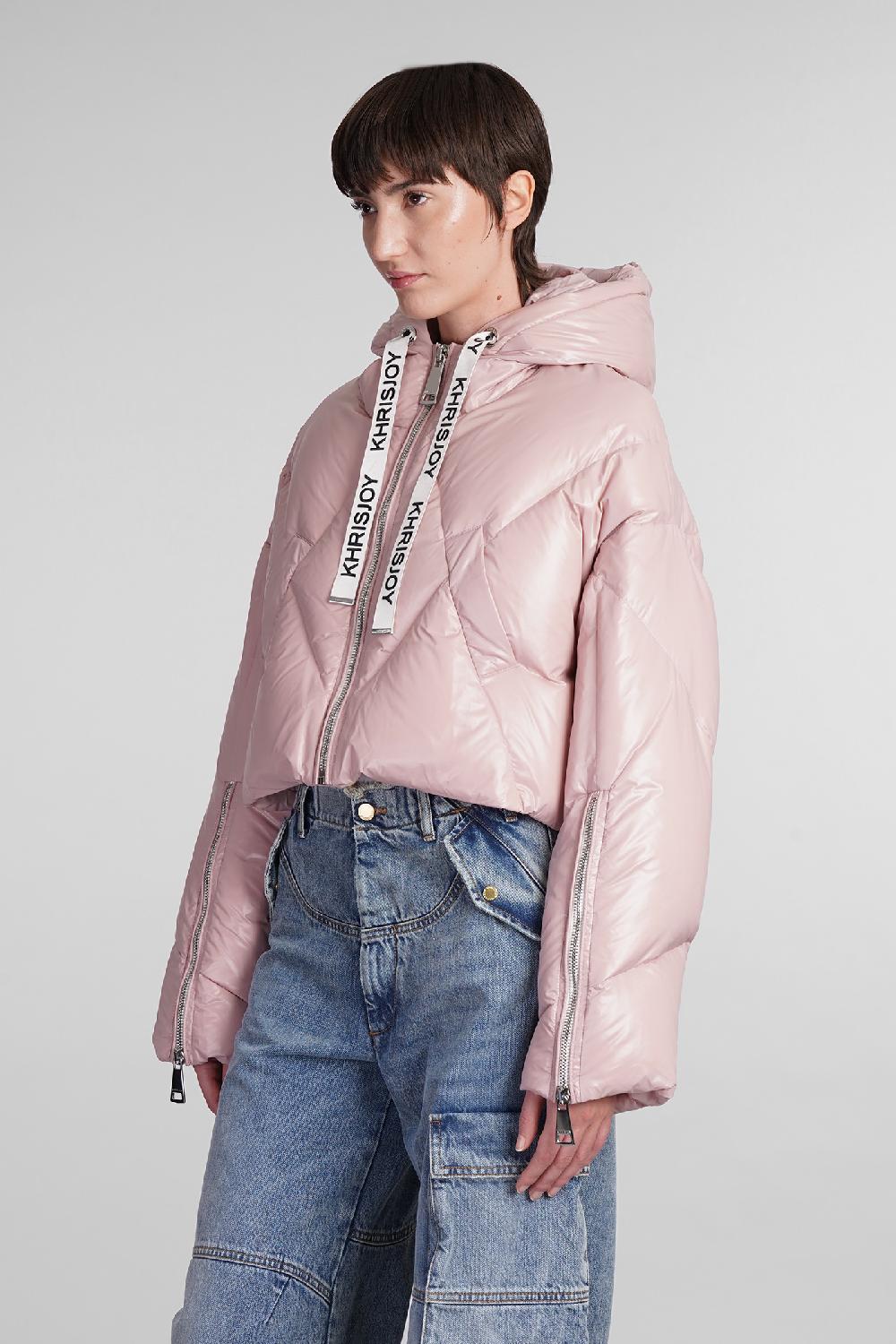 Deliberti Khrisjoy Piumino in poliammide rosa cod. 406380 - Deliberti The Luxury Shopping Shopping Online
