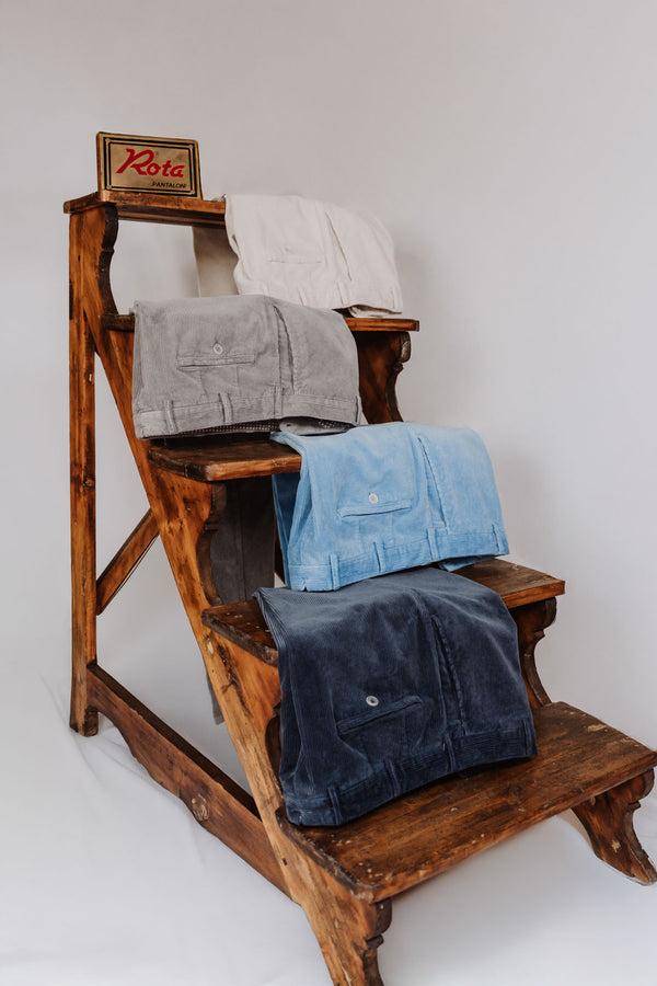 Rota Sport Winter Denim blue corduroy sport trousers Hotsell