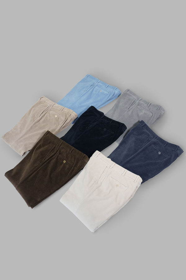 Rota Sport Winter Denim blue corduroy sport trousers Hotsell