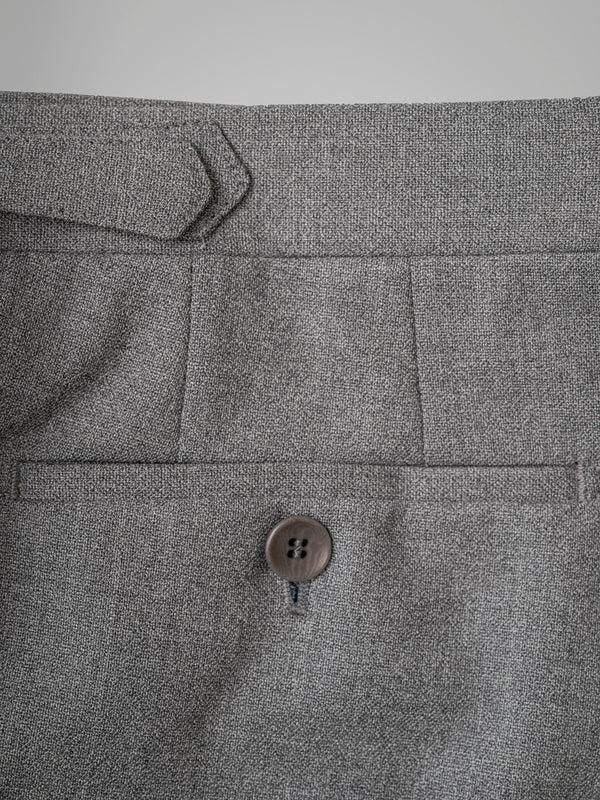 Rota Winter Light grey pair of regular fit fourply wool trousers Shopping Online