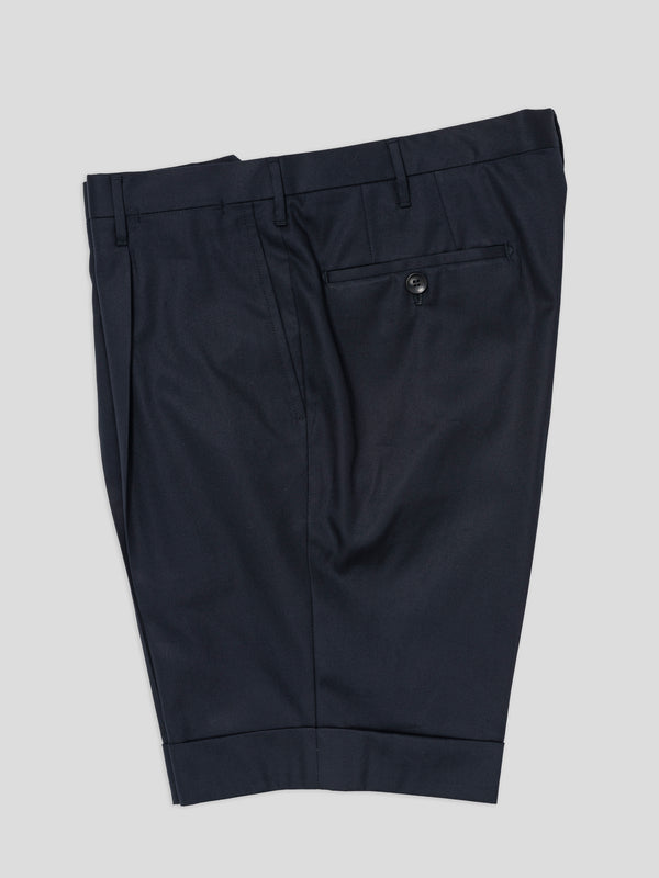Rota Summer Dark blue pair of regular fit supima cotton bermuda Online