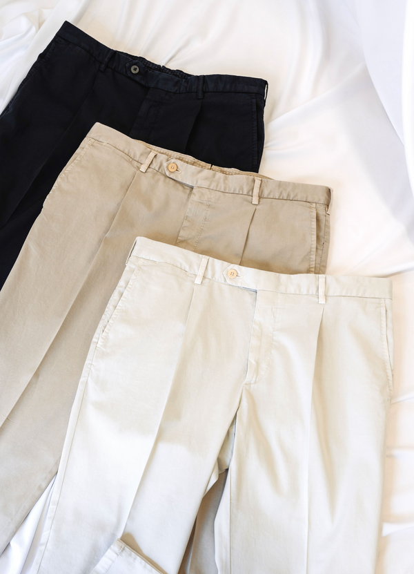 Rota Sport Summer Ice cotton supima sport trousers 1 pleat Sconto di tempo limitato