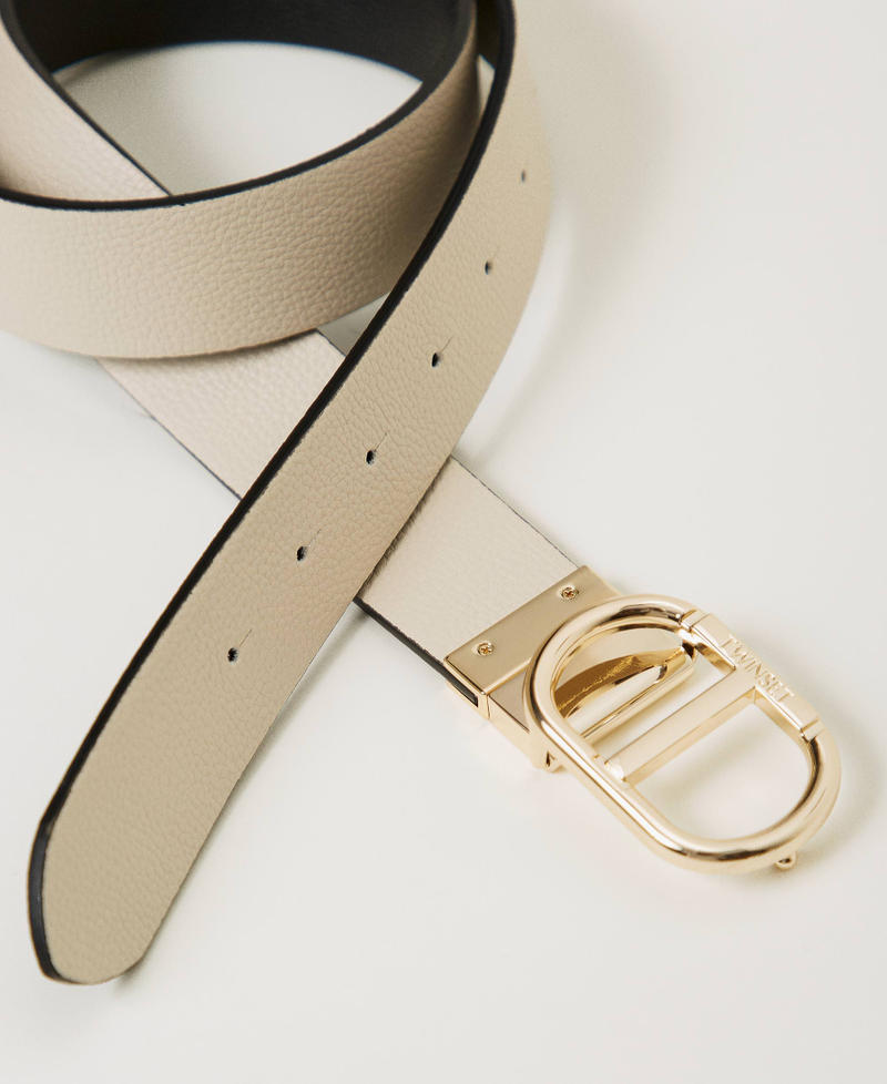 Scee by twin set Cintura reversibile con fibbia Oval T Bestseller