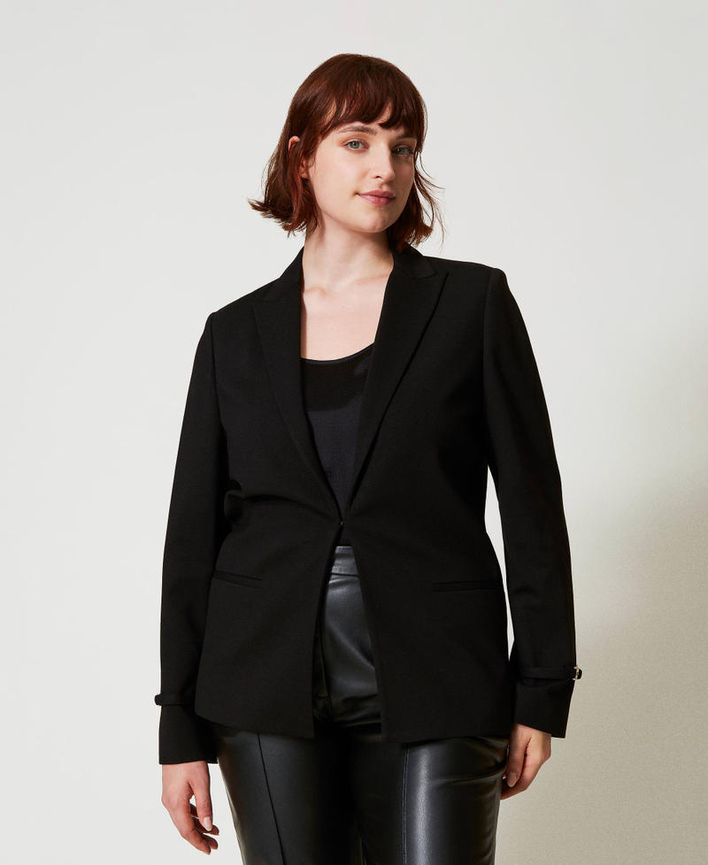 Scee by twin set Giacca blazer con cinturino Oval T Negozi Online