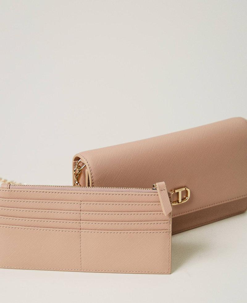 Scee by twin set Mini borsa a tracolla con Oval T Pezzi Unici