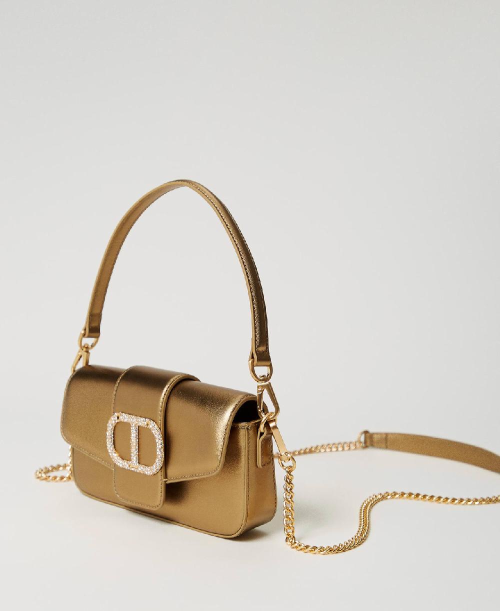 Scee by twin set Borsa a tracolla 'Amie' piccola in pelle Acquista Ora