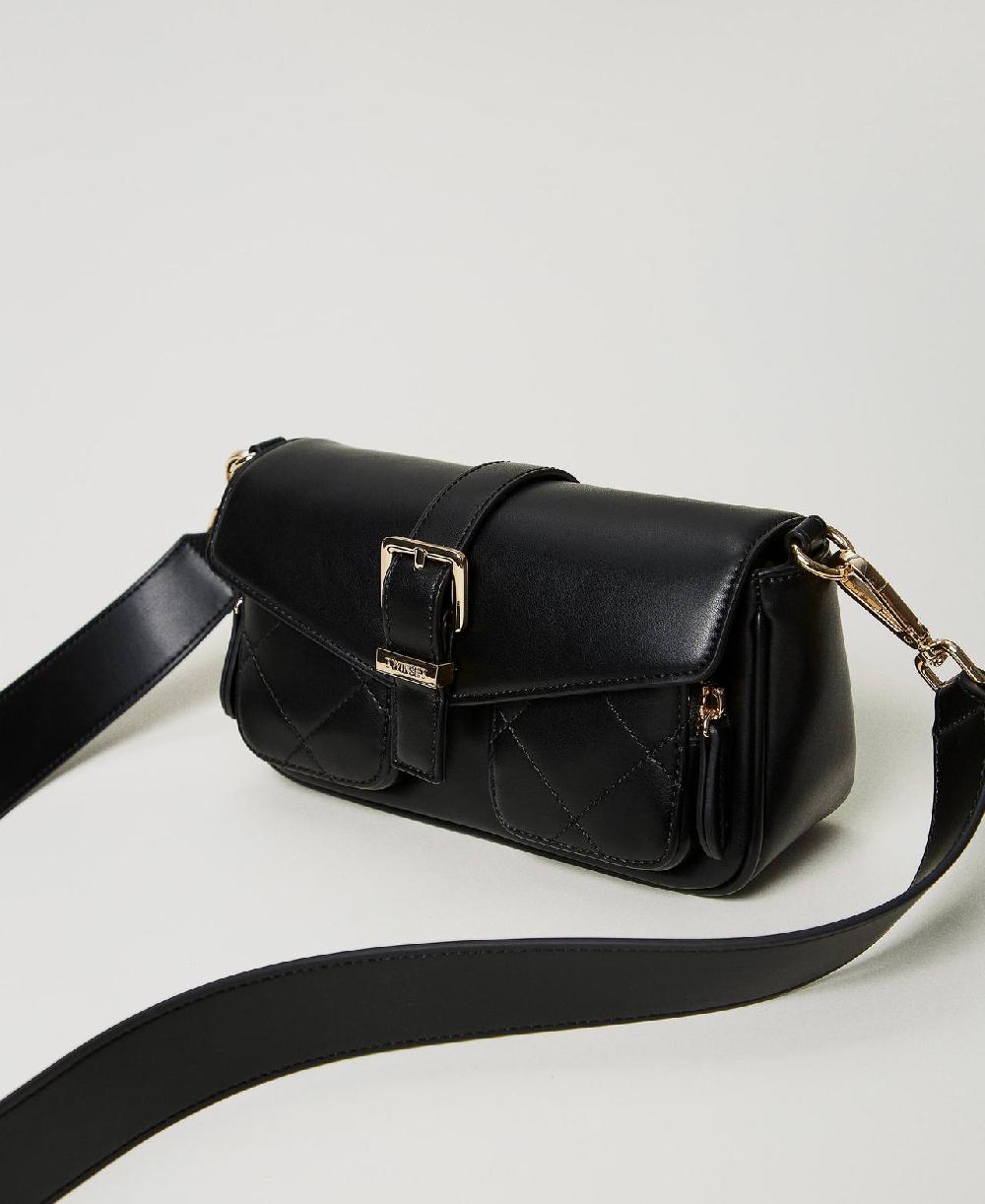 Scee by twin set Borsa a tracolla con tasche trapuntate Prezzo Ridotto