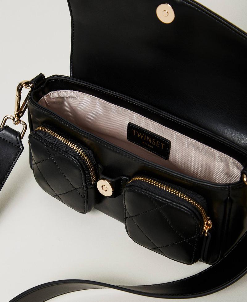 Scee by twin set Borsa a tracolla con tasche trapuntate Prezzo Ridotto