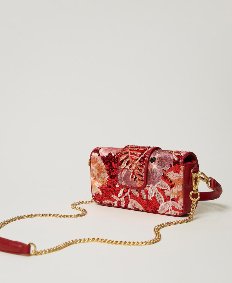 Scee by twin set Borsa a tracolla 'Amie' piccola con ricamo Sconto