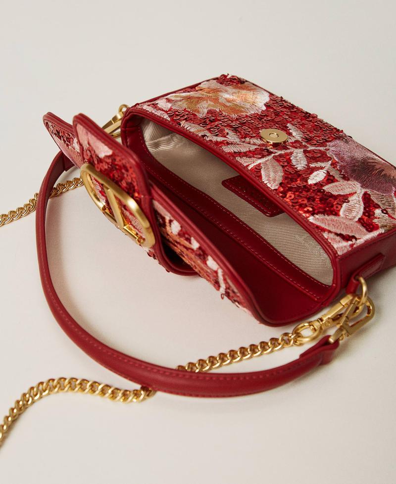 Scee by twin set Borsa a tracolla 'Amie' piccola con ricamo Sconto
