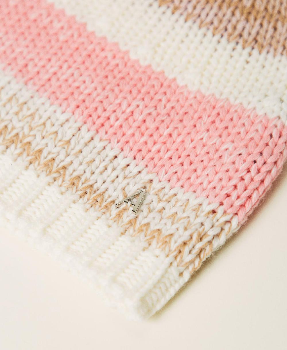 Scee by twin set Berretto in maglia jacquard I Più Venduti