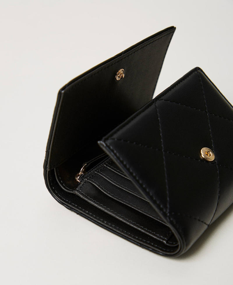 Scee by twin set Portafoglio trapuntato con Oval T Black Friday