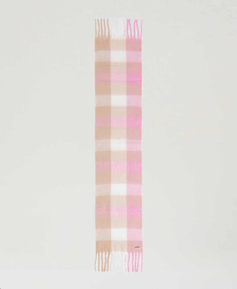 Scee by twin set Stola in panno jacquard Offerta Pasqua
