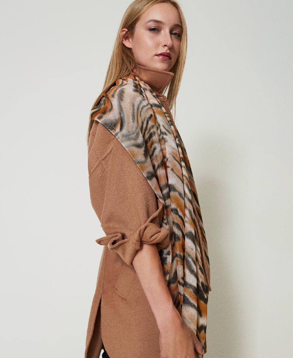 Scee by twin set Stola con stampa animalier Bestseller