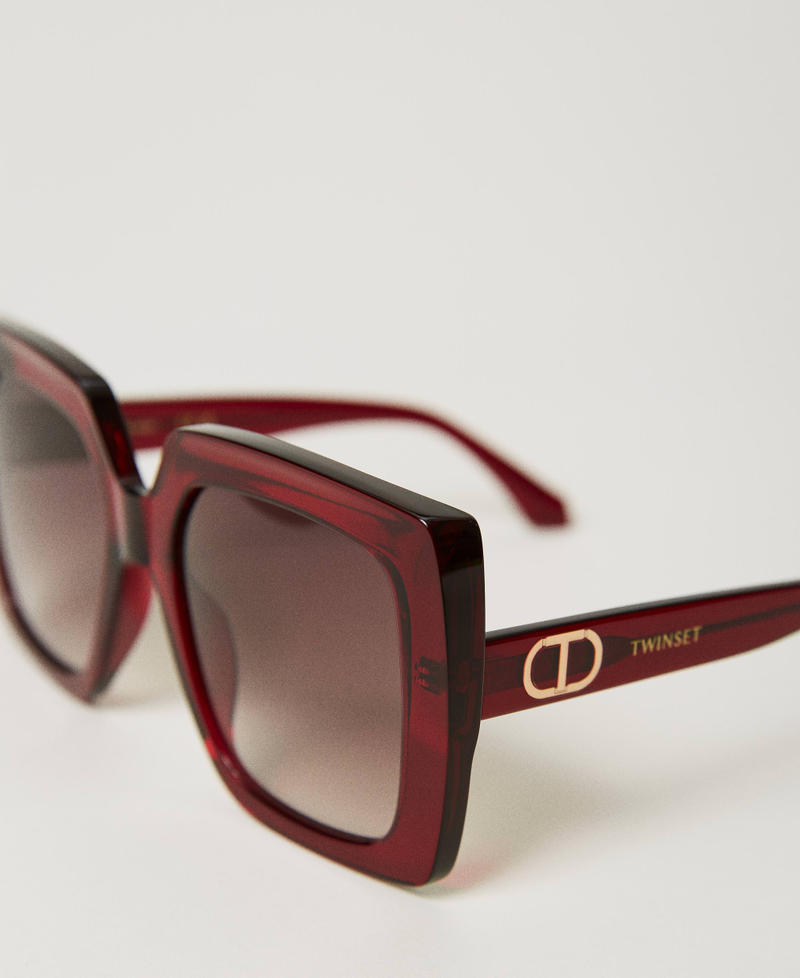 Scee by twin set Occhiali da sole squadrati oversize ACQUISTA ORA