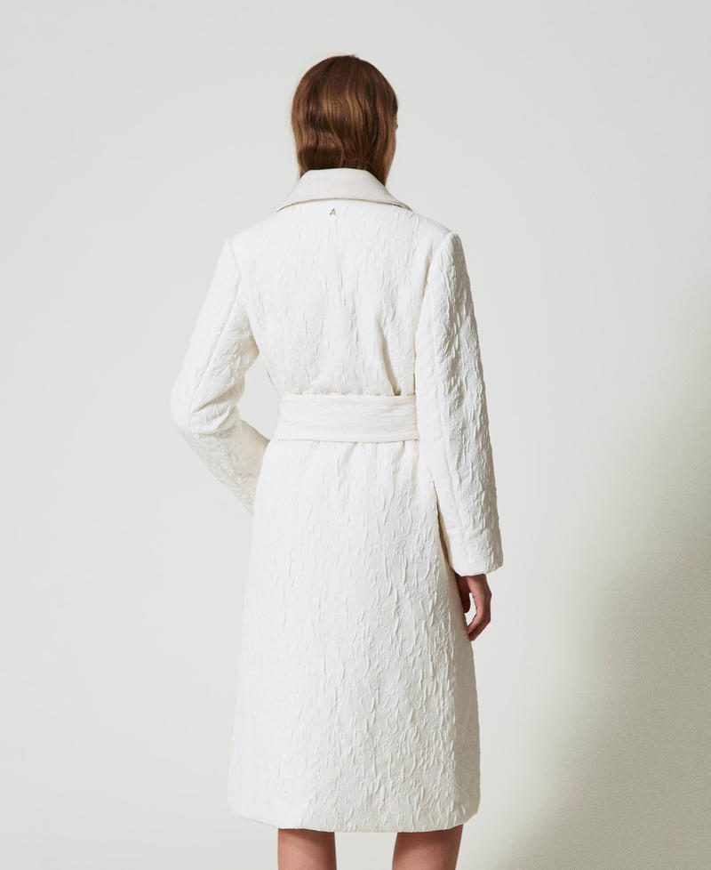 Scee by twin set Cappotto doppiopetto goffrato Sconti questo mese