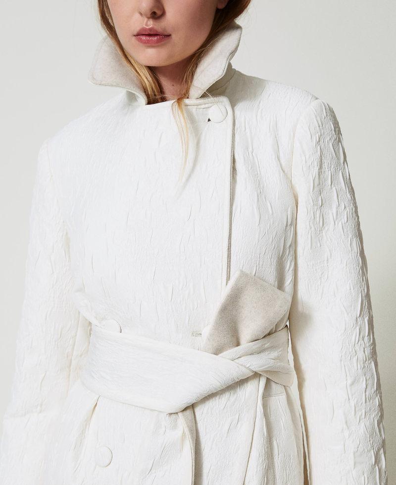 Scee by twin set Cappotto doppiopetto goffrato Sconti questo mese