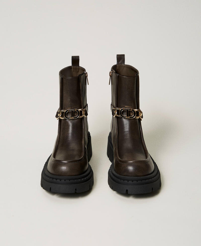 Scee by twin set Stivaletti con morsetto Oval T Negozi Online