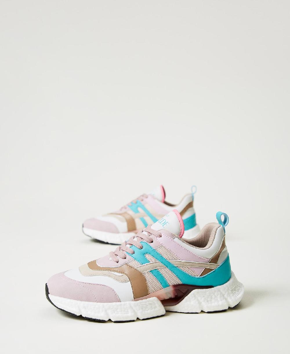 Scee by twin set Sneakers running color block Consegna Veloce