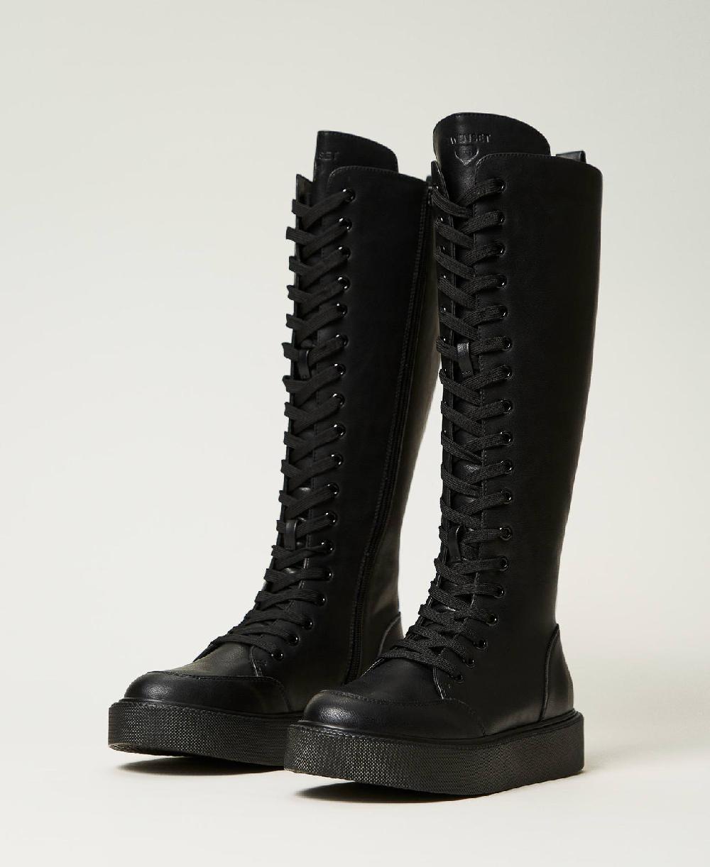 Scee by twin set Sneakers alte stringate Novità