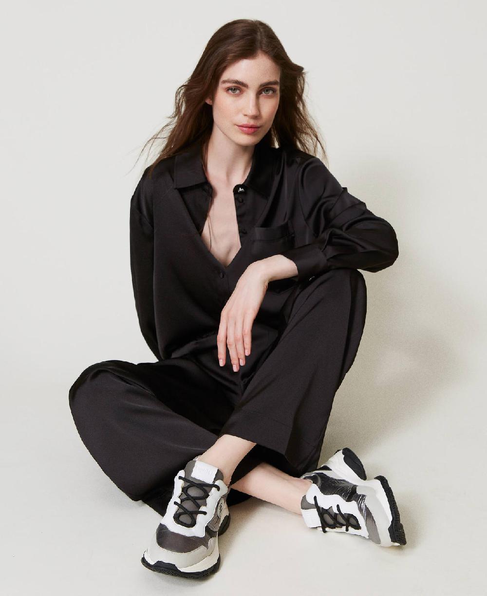 Scee by twin set Sneakers running color block In Vendita