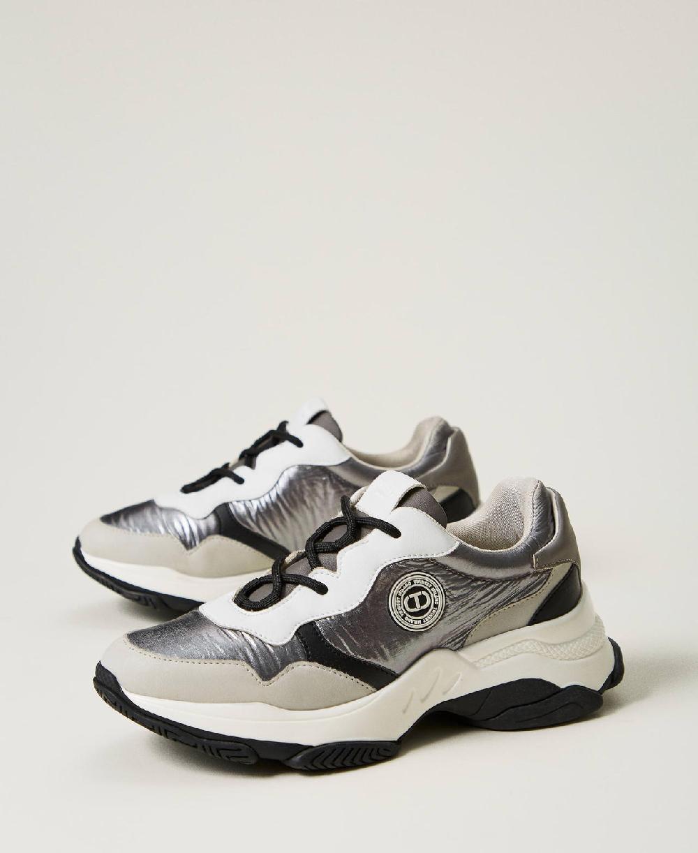 Scee by twin set Sneakers running color block In Vendita