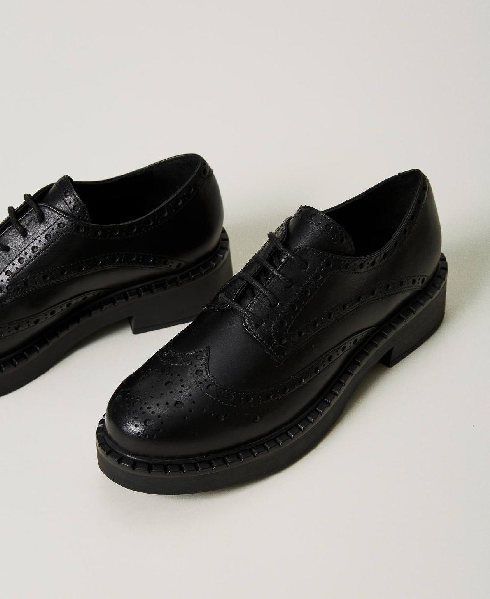Scee by twin set Scarpe stringate in pelle Vendite Flash