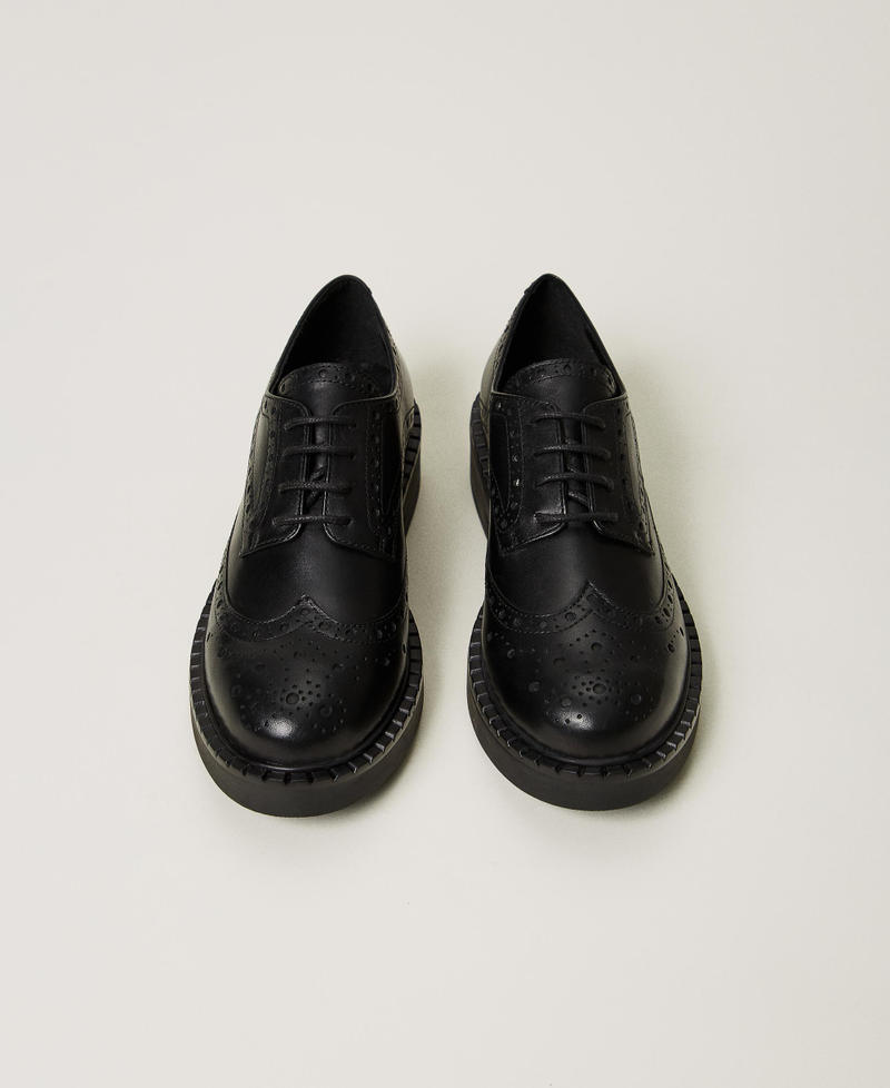 Scee by twin set Scarpe stringate in pelle Vendite Flash