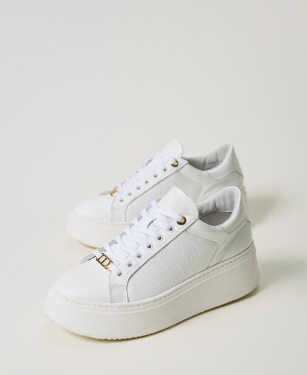 Scee by twin set Sneakers in pelle Sconto di tempo limitato