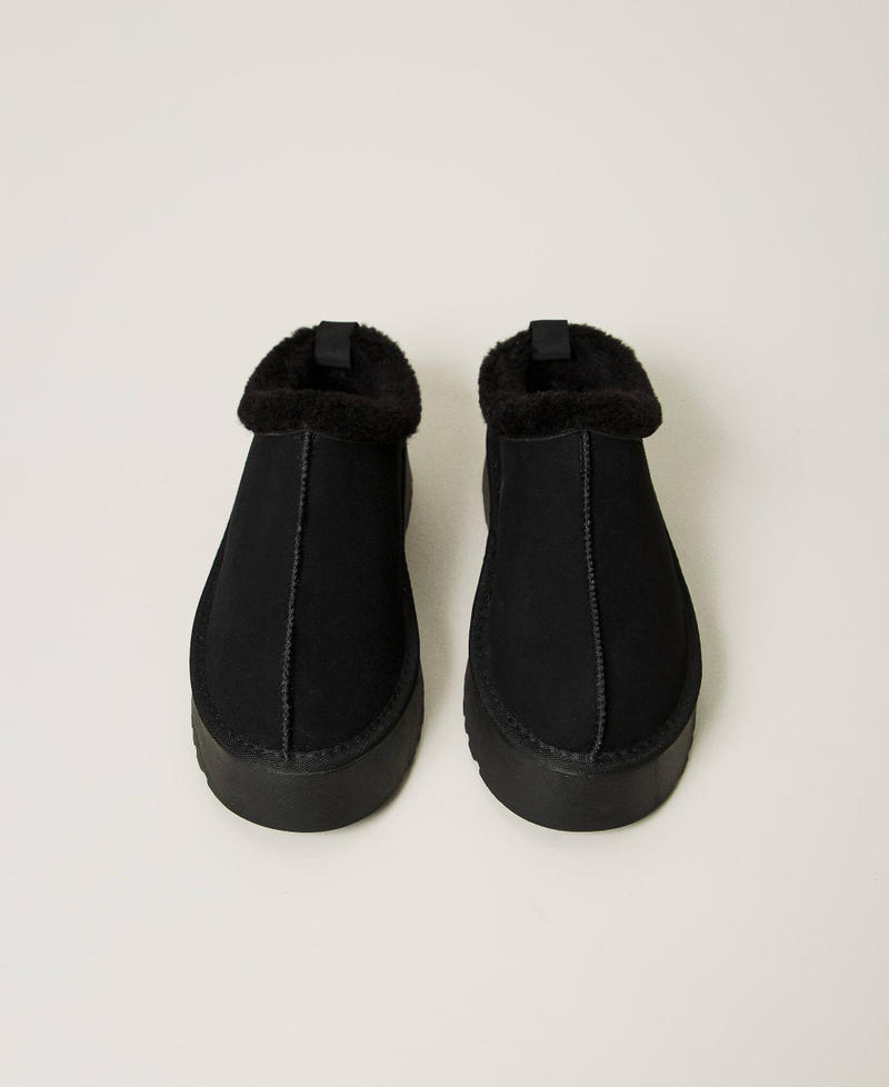 Scee by twin set Scarpe sabot con faux fur Negozio online di fabbrica