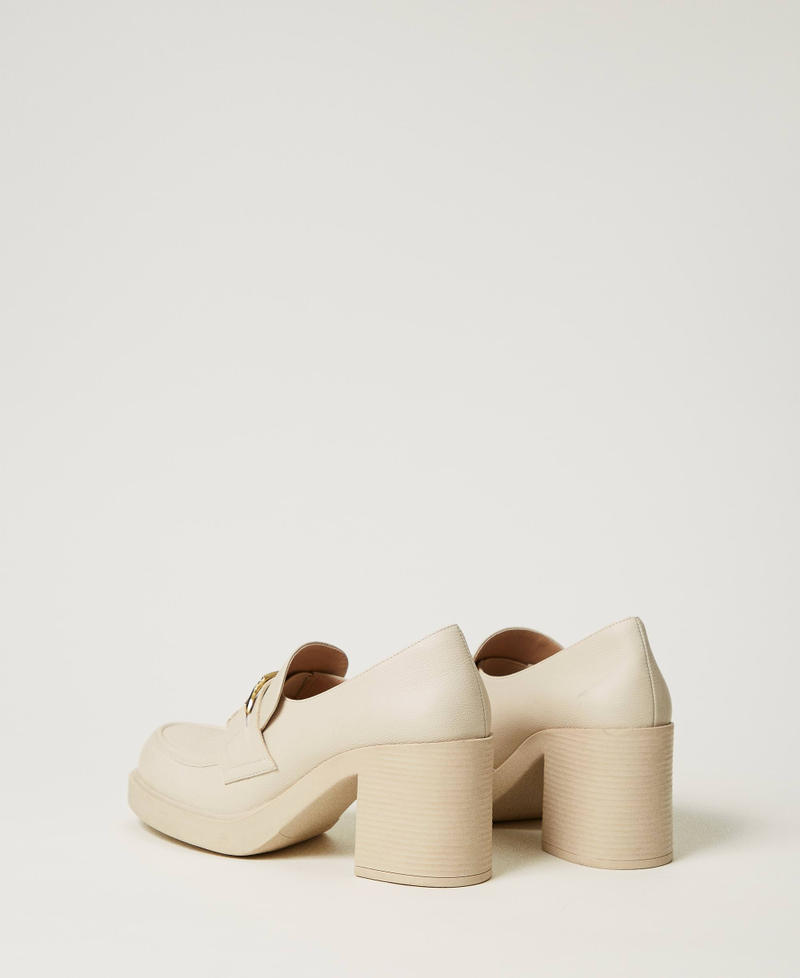 Scee by twin set Mocassini alti con morsetto Oval T Comprare a buon mercato