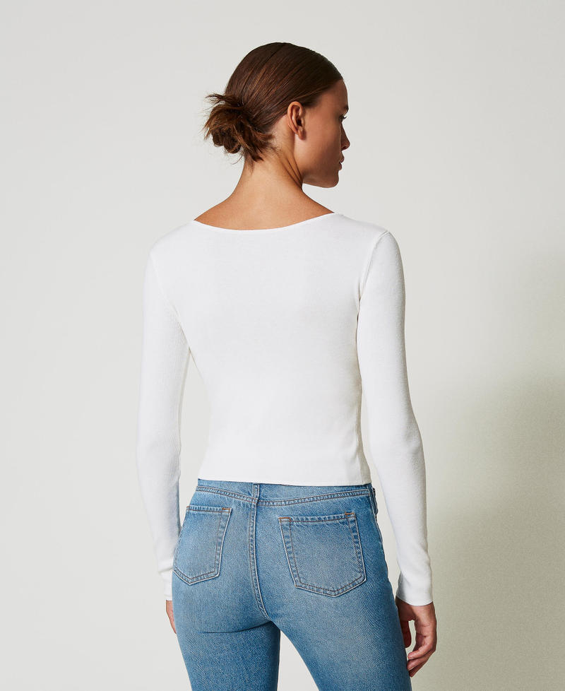 Scee by twin set Maglia doppio uso con Oval T Nuovi prodotti