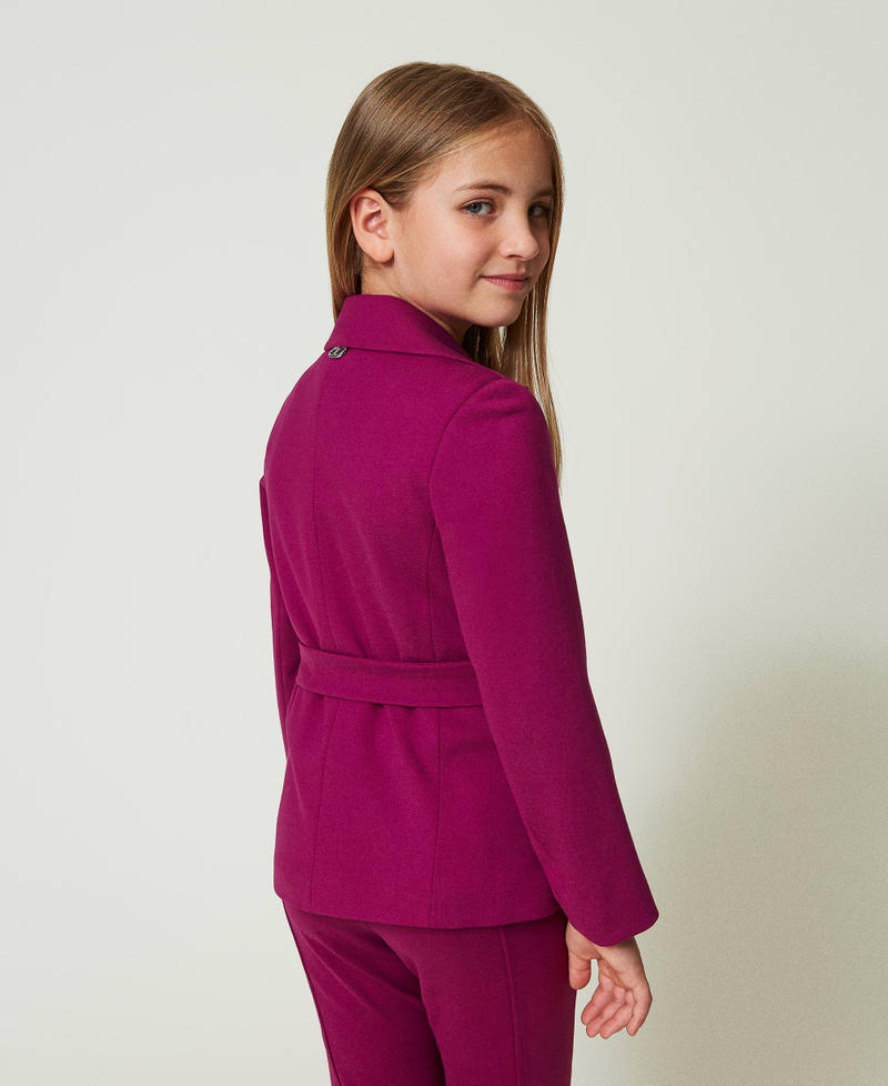 Scee by twin set Giacca blazer monopetto con cintura Ultimi tre giorni