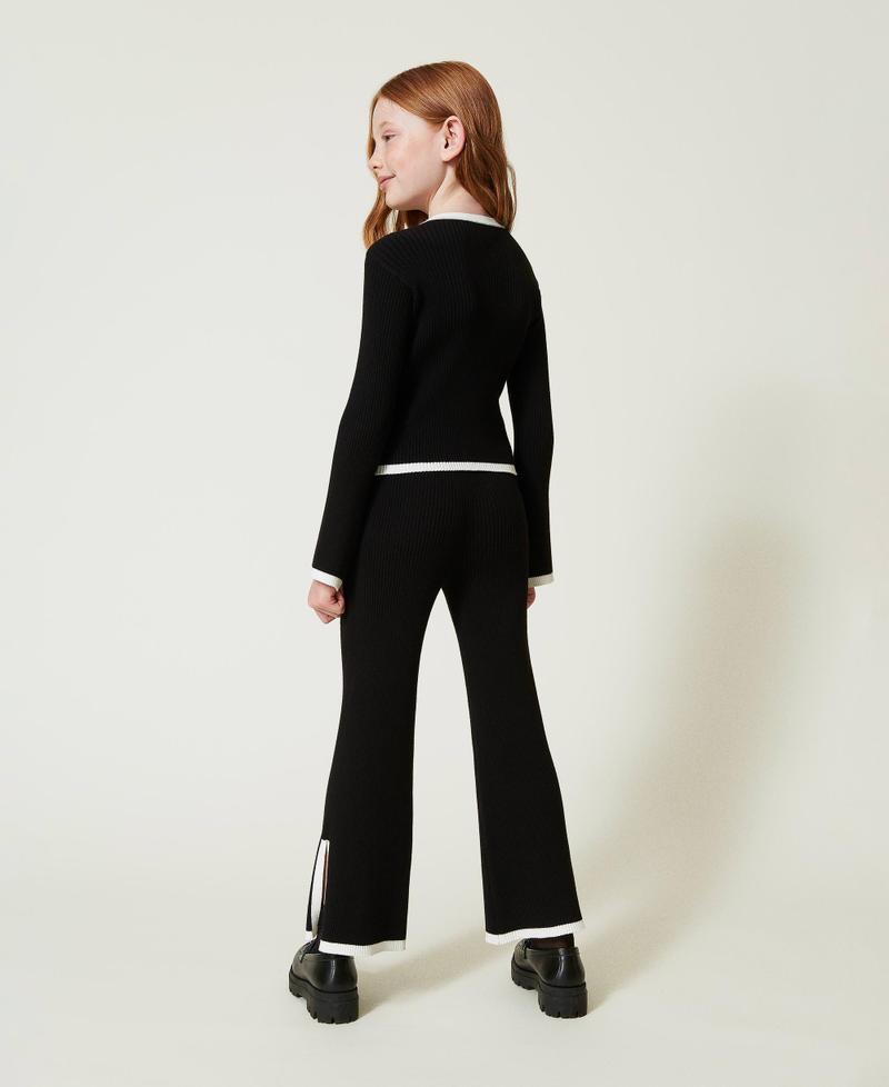 Scee by twin set Maglia e pantaloni ampi a costine 50% di sconto con spedizione gratuita
