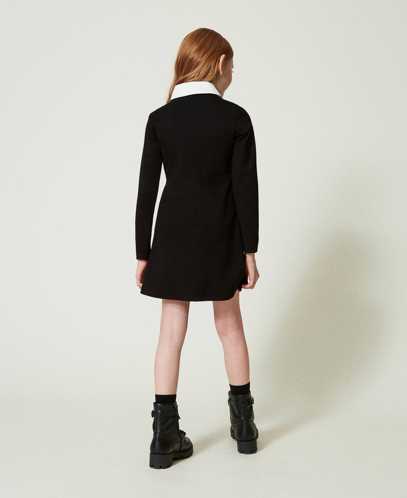 Scee by twin set Abito corto con volant in organza Officina