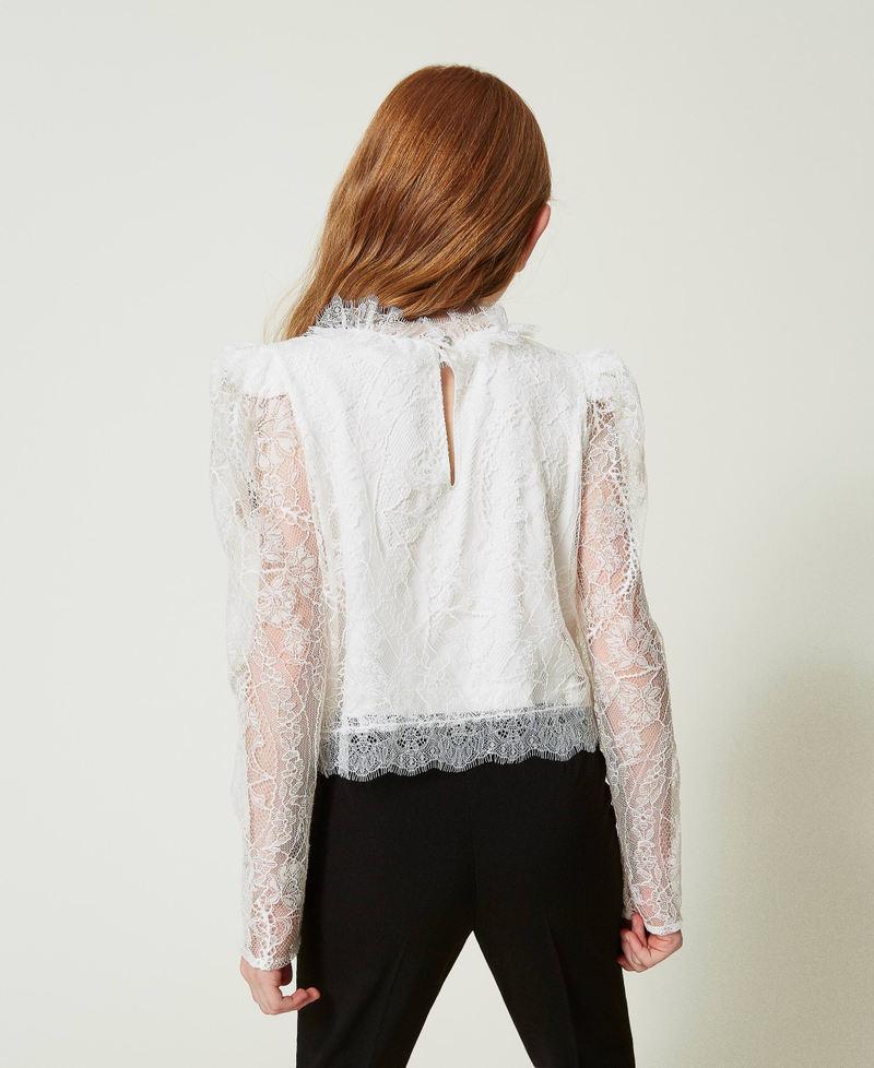 Scee by twin set Blusa in pizzo Valenciennes 2025