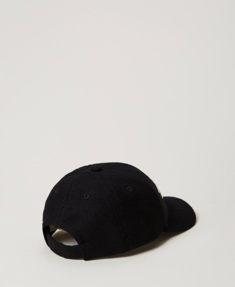 Scee by twin set Cappello da baseball in panno con logo In Linea