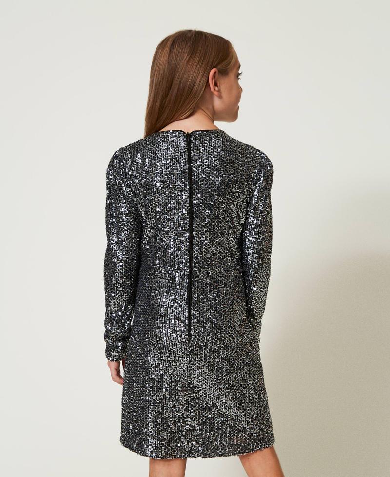 Scee by twin set Abito corto in full paillettes Spedizione Gratuita