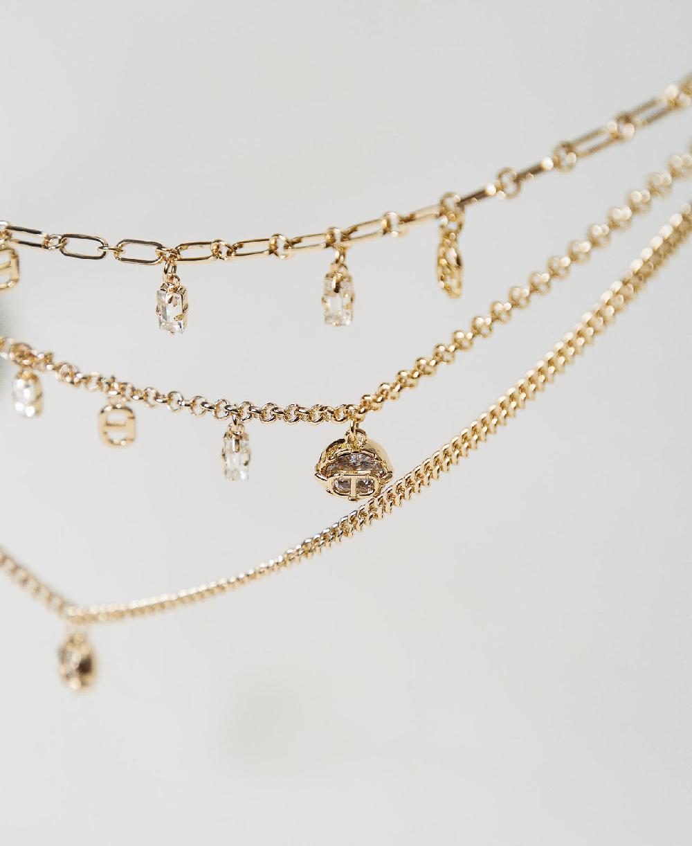 Scee by twin set Collana multifilo con pendenti Bestseller