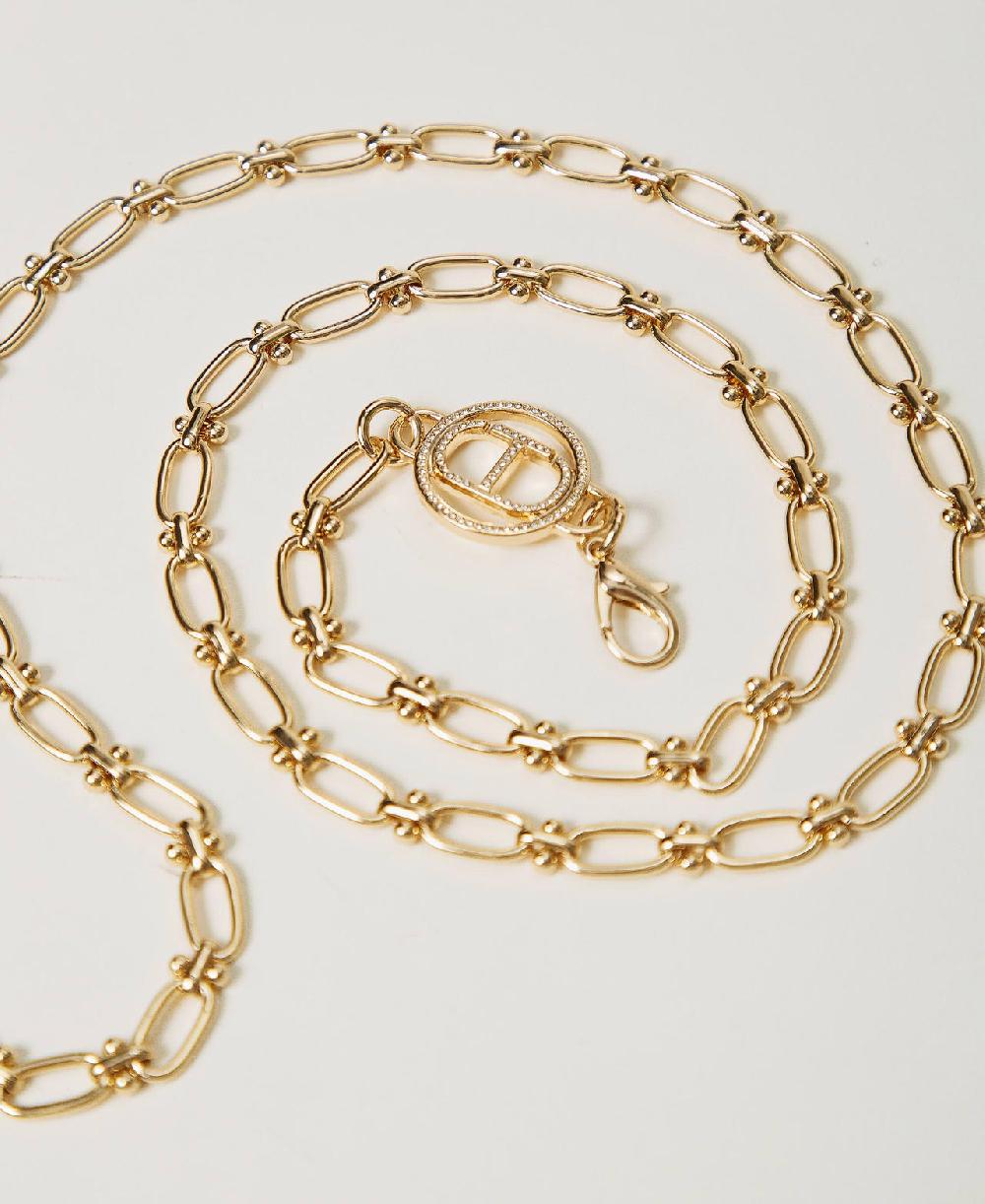 Scee by twin set Cintura in catena con Oval T Fino al 55% di sconto