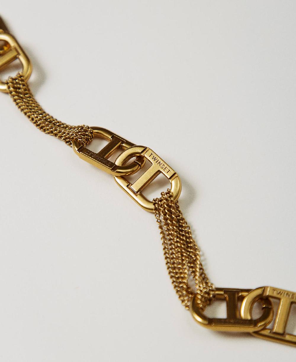 Scee by twin set Collana girocollo con Oval T Enormi sconti