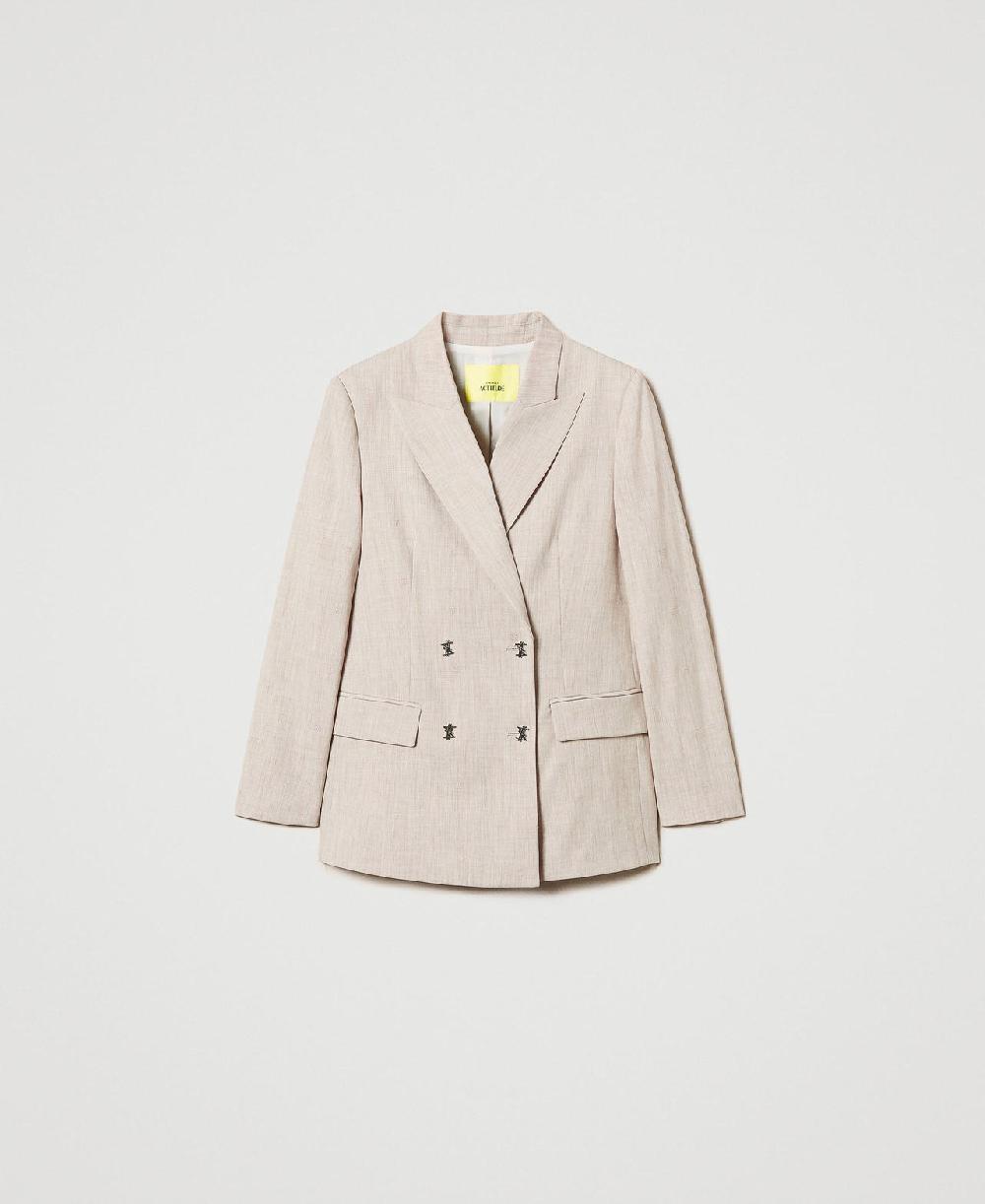 Scee by twin set Giacca blazer MYFO con ricamo Acquista Ora