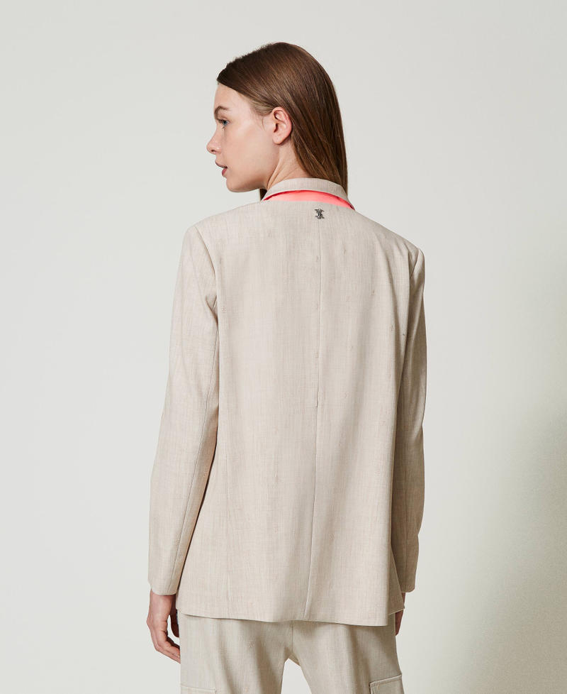 Scee by twin set Giacca blazer MYFO con ricamo Acquista Ora