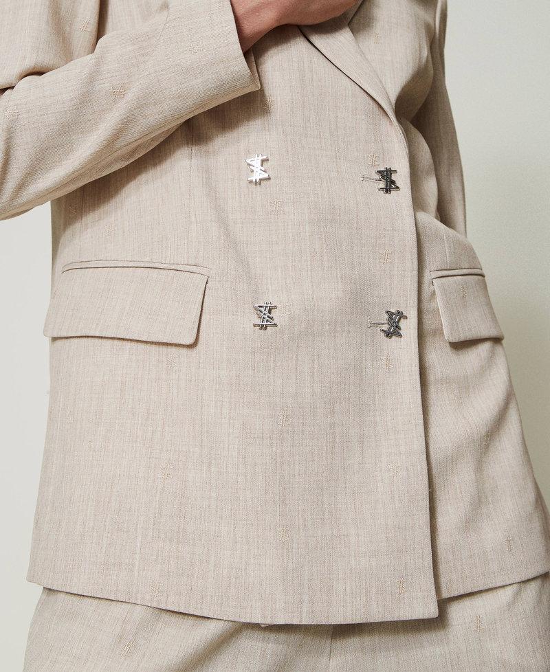 Scee by twin set Giacca blazer MYFO con ricamo Acquista Ora