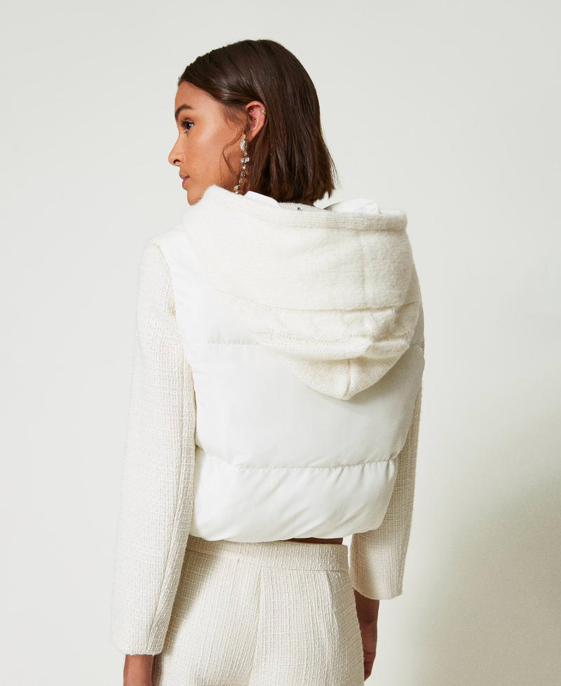 Scee by twin set Gilet imbottito con trecce Fino Al -60%