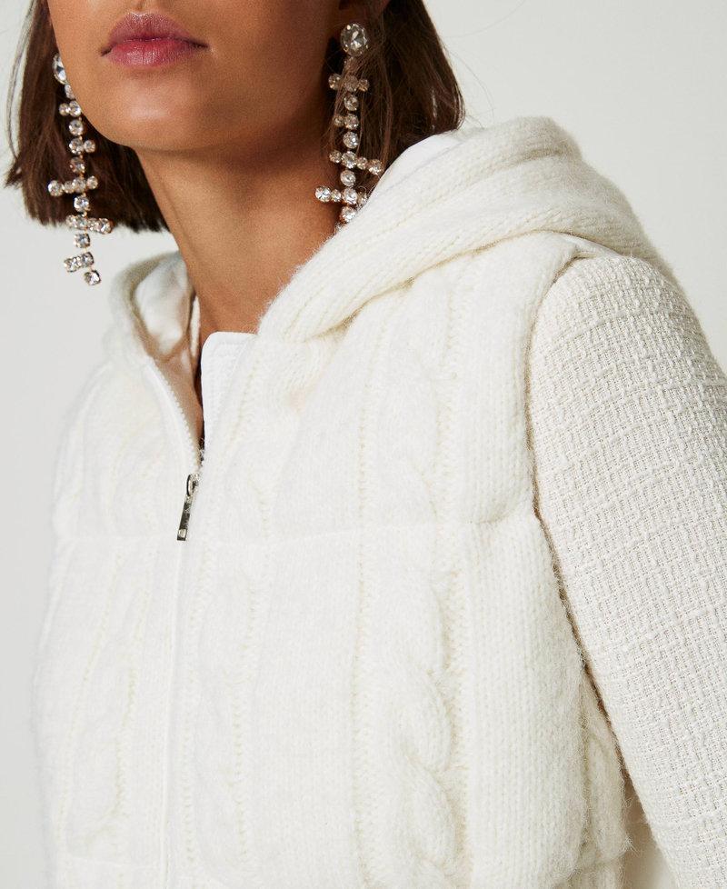 Scee by twin set Gilet imbottito con trecce Fino Al -60%