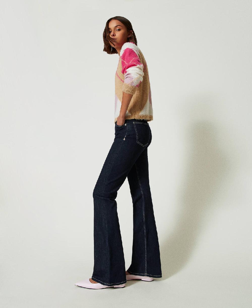 Scee by twin set Jeans flare cinque tasche Shopping Online